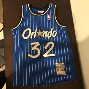Mitchell and ness hardwood classic Shaquille O’Neal magic jersey